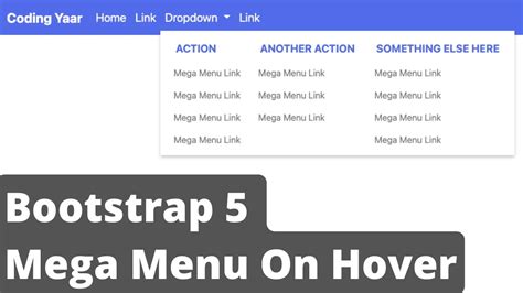 bootstrap megamenu